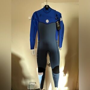 NWT Rip Curl Women's 3/2 Dawn Patrol Chest Zip Wetsuit size 14